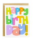 Rainbow Birthday Card
