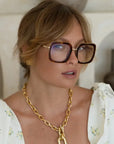 Lulu Blue Light Readers: Brown