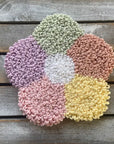 Colourful Daisy Mug Rug