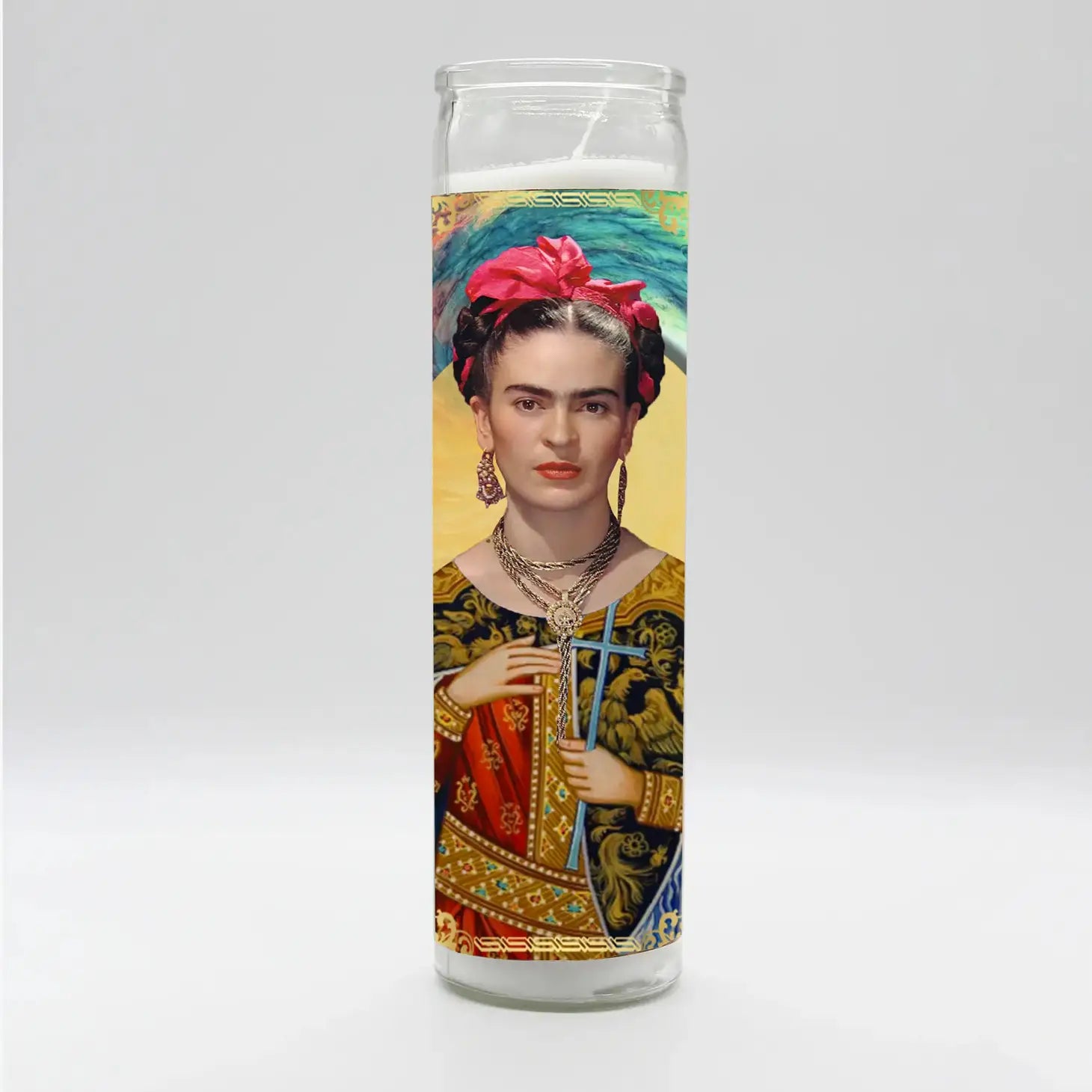 Friday Kahlo Votive Candle