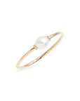 Petite Keshi Pearl Ring