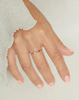 Ruby Pearl Diamond Ring