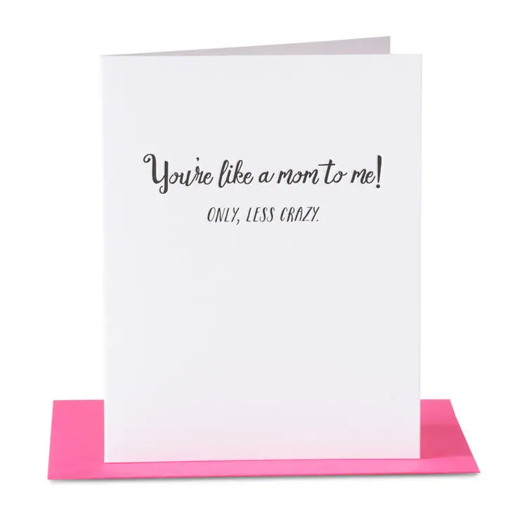 Like A Mom To Me - Greeting Card