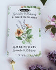 Lavender & Hibiscus Flower Bath Milk Sachet