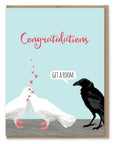 Get a Room Doves Card