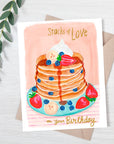 Stacks of Love | Greeting Card