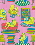 Reading Frogs Gift Bag