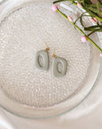 Dani Clay Earrings | Dried Sage