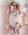 Baby Seahorse (lilac) | Hand-Knit Doll