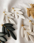 Dahlia Clay Earrings | Chiffon