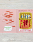 Packed Sardine Tin | Greeting Card