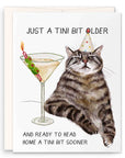 Tini Bit Older - Funny Birthday Card