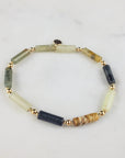 The Channeled Bracelet | Jade