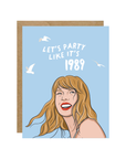 Taylor Let's Party Like It's 1989 Pop Culture Card
