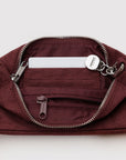 Nylon Pochette - Mahogany