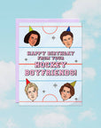 Birthday Hockey Boyfriends | Greeting Card