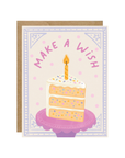Make A Wish - Confetti Birthday Cake Card