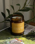 Lemon Peel and Rich Oud Scented Candle