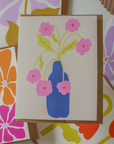 Flower Vase | Greeting Card