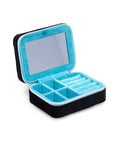 Velvet Jewelry Organizer - Notebook - Black