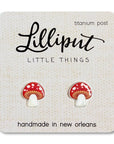 Mushroom Earrings