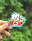 Canadian Poutine Polar Sticker