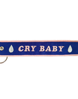Cry Baby Embroidered Keychain