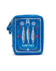 Velvet Jewelry Organizer - Sardine Can - Blue