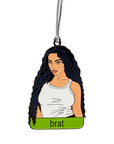 Charli Xcx Brat Enamel Ornament