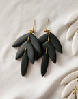 Dahlia Clay Earrings | Chiffon