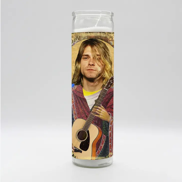 Kurt Cobain Votive Candle