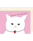 Fancy Cat - Birthday Card