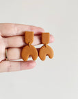 Myla Clay Earrings | Ochre