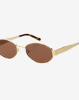 Soho Sunnies: Gold/Brown