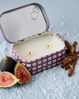 Bistro 4.5 Oz Candle Tin: Christmas Pudding