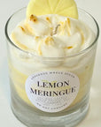 Lemon Meringue Pie Dessert Candle