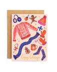 Sweater Happy Holidays Greeting Card