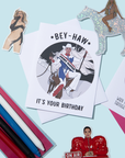 Bey-Haw Birthday Card
