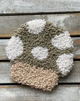 Mushroom Mug Rug