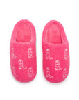 Slippers - White Cowgirl Boots