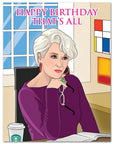Happy Birthday That's All Card