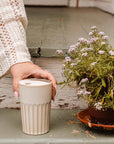 The Ribbed To-Go Cup