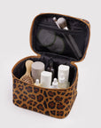 Large Cosmetic Case: Leopard