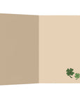 Lucky Clover Dad | Greeting Card