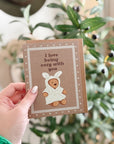 Cozy with You Bear Card