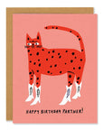 Cowboy Kitty - Birthday Greeting Card