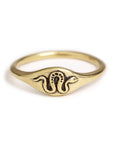 Snake Signet Ring