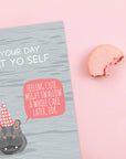 Hippo Swallow Cake | Greeting Card