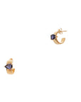 Trevana Hoop Stud Earrings