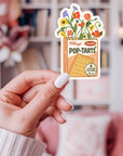 Pop-Tarts Flower Box Sticker